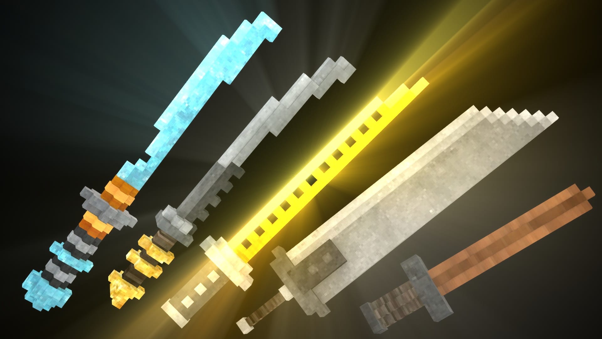 Vertical Swords Pack Minecraft Texture Pack